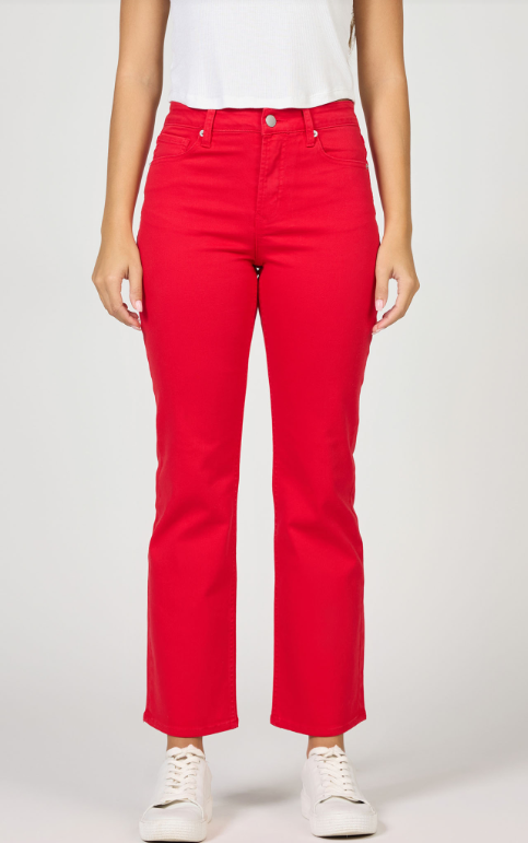 Anika Straight Leg Jean- Salsa - 26