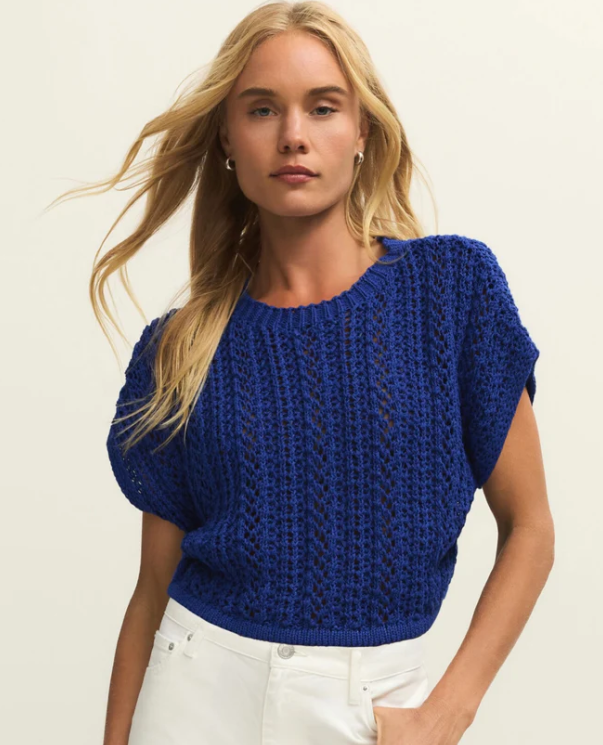 Ballast Crochet Top- Nautical