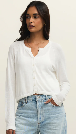 The Perfect Layer Cardigan- White