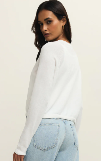 The Perfect Layer Cardigan- White