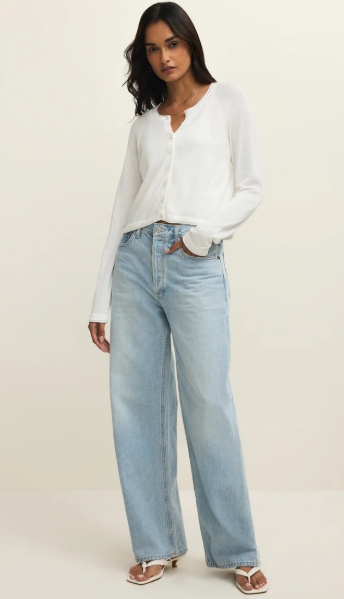 The Perfect Layer Cardigan- White