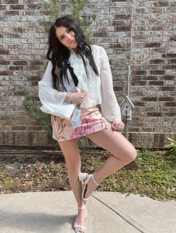 Kammi Skirt - Pink Blossom - M