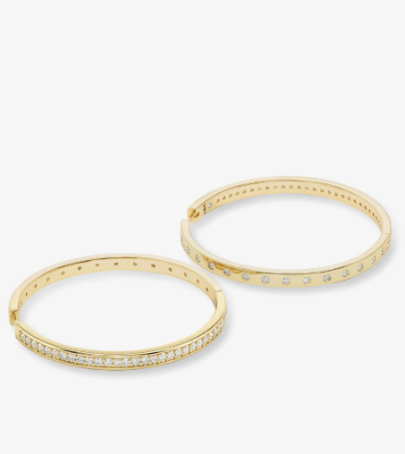 Ashley Infinity Reversible Hoops 2"