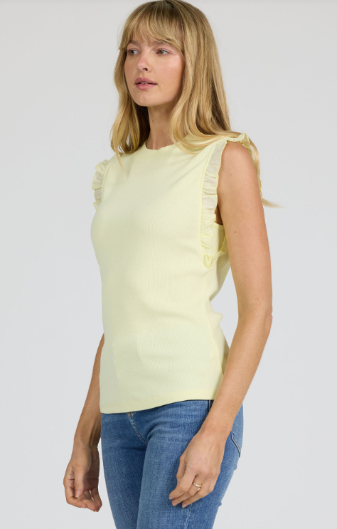 Bridget Top- Pale Yellow