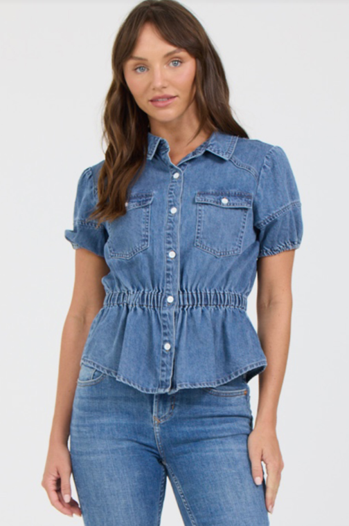 Nikita Top- Med. Indigo