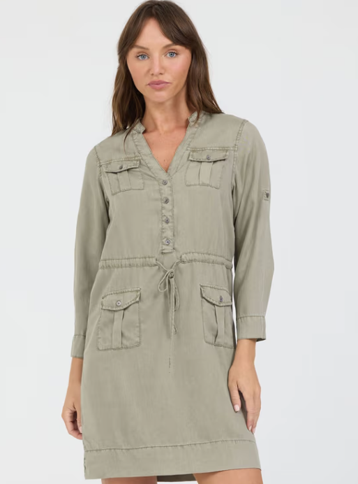 Letty Dress- Vetiver