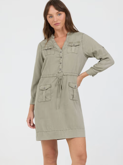 Letty Dress- Vetiver