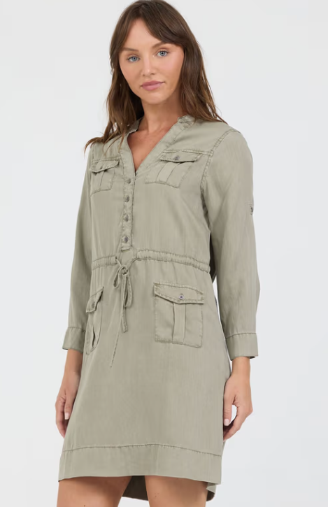 Letty Dress- Vetiver