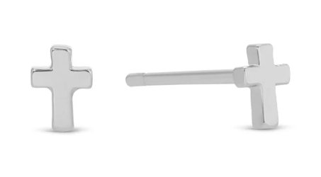 Multi Cross Gift Set of 3 Studs- Silver
