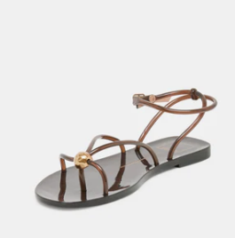Kenley Jelly Sandal- Chocolate - 9