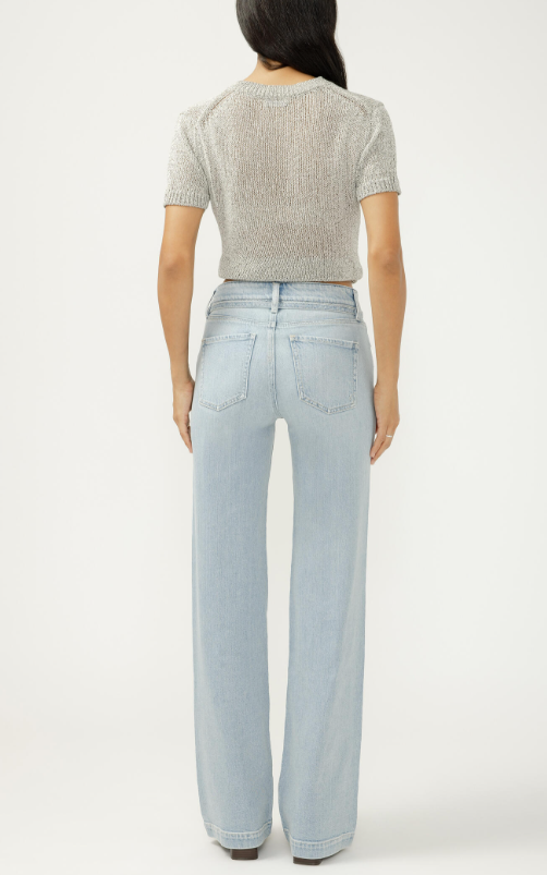 Avery High-Rise Trouser Jean- Sycamore Cove - 26