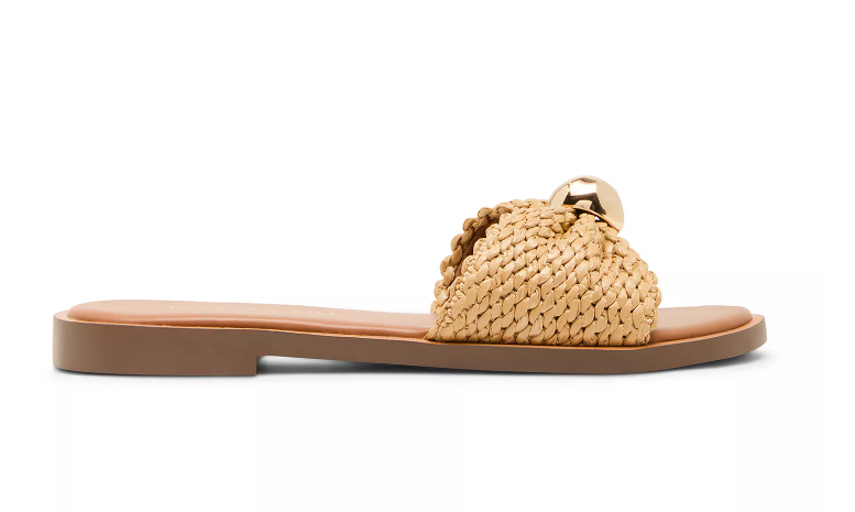 Sunset Sandal- Nat Raffia - 7.5
