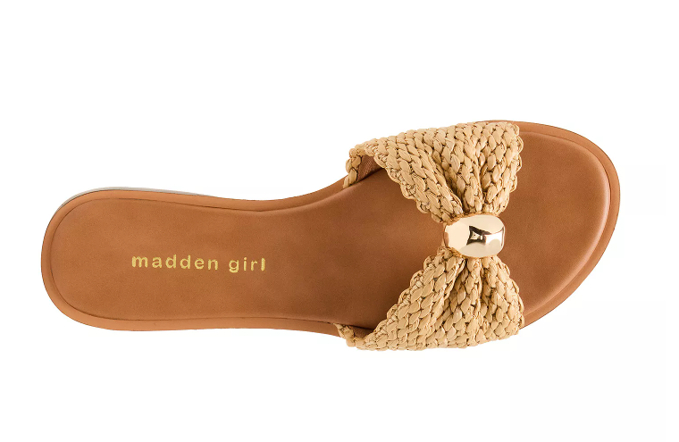 Sunset Sandal- Nat Raffia - 7.5