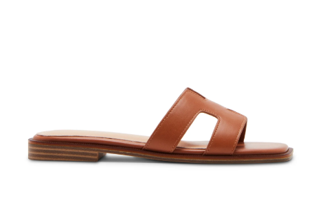 Hailey Sandal- Cognac - 6