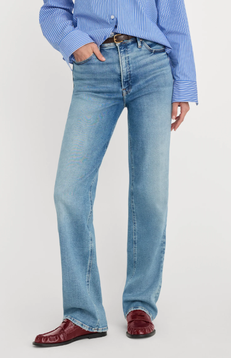 Soft Tech Good True Straight Jeans- Indigo - 8