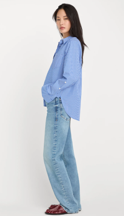 Soft Tech Good True Straight Jeans- Indigo - 6