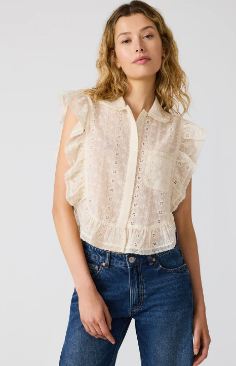 Adeline Top- Natural