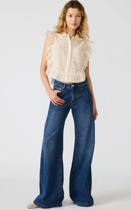Adeline Top- Natural - L