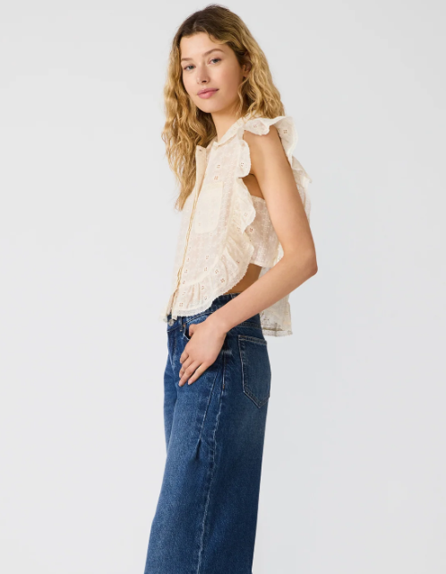 Adeline Top- Natural