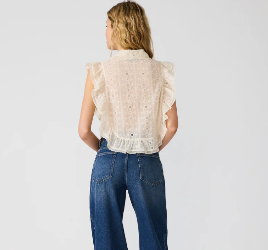 Adeline Top- Natural - L