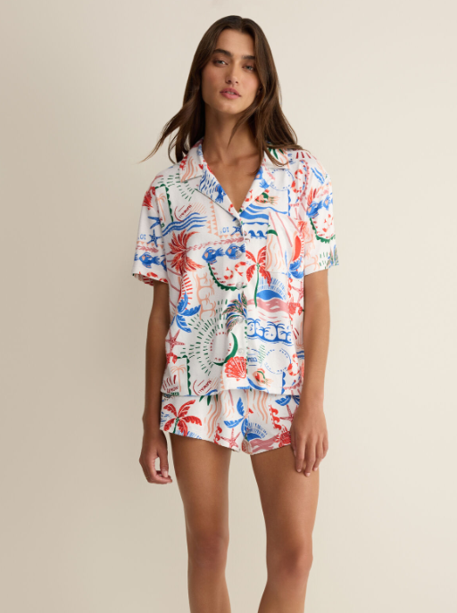 Classic Soleil Getaway Short- White