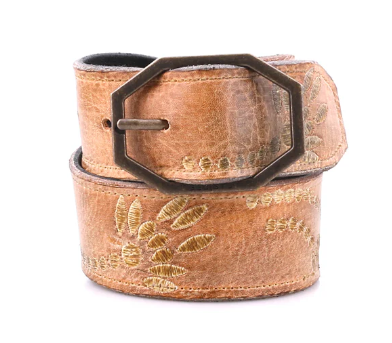 Mohawk Belt- Tan Rustic White BFS - M