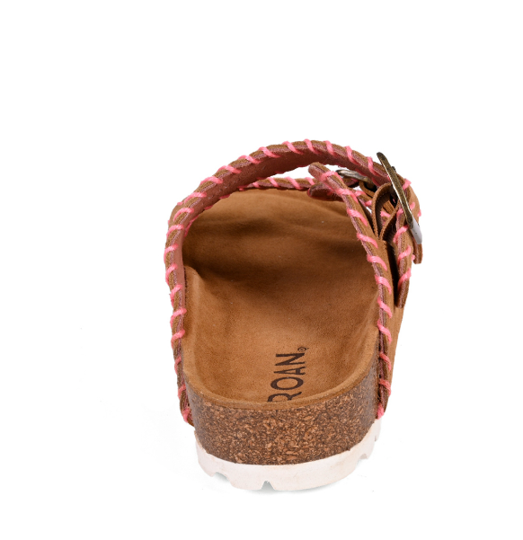 Mode Sandal- Tan Suede