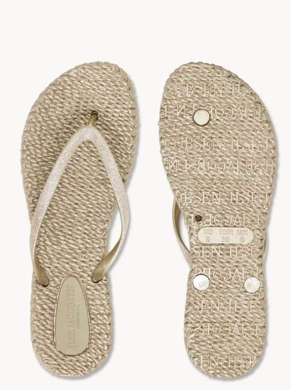 Cheerful Glitter Flipflops- Platin - 36 (6)
