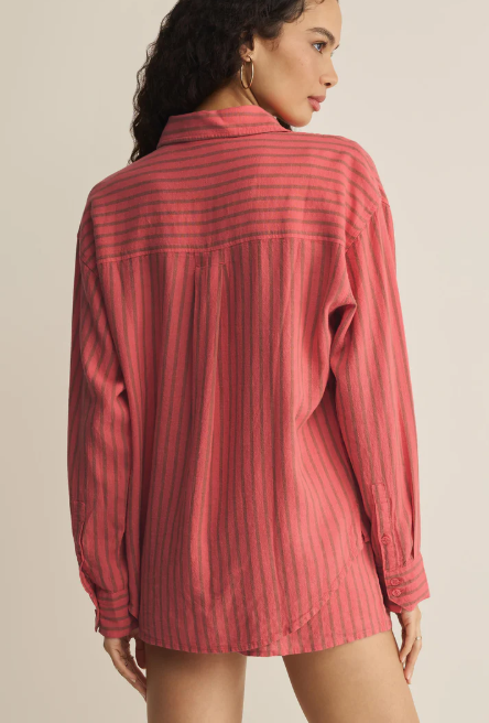 The Perfect Striped Button Up- Gelato
