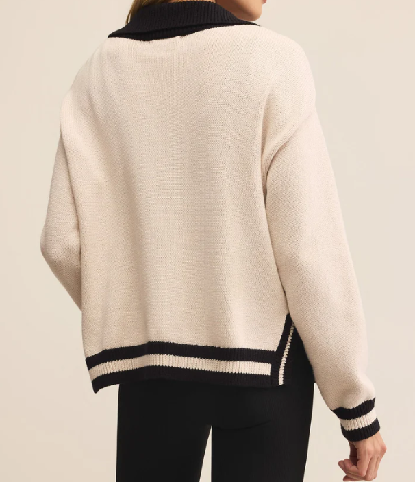 Society Sweater - Crystal