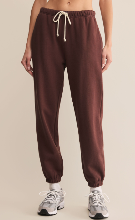 Stadium Cotton Jogger - Sandalwood