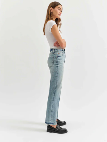 Sundaze High Rise Vintage Straight Leg Jean - Bliss