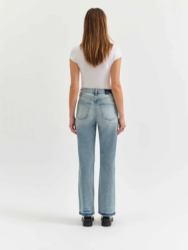 Sundaze High Rise Vintage Straight Leg Jean - Bliss - 24
