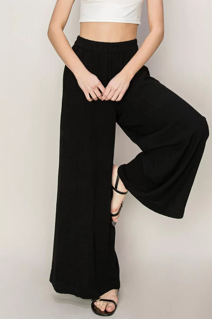 Corbin Flow Pant - Black - Lg