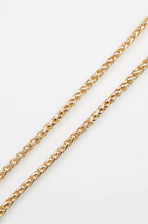 Knotted Chunky Necklace - Gold