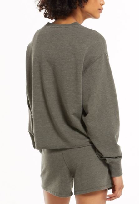 Claire Boxy Sweatshirt - Blk