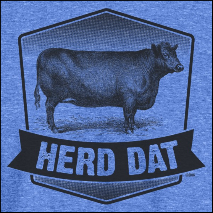 Herd Dat Tee - V.Blue