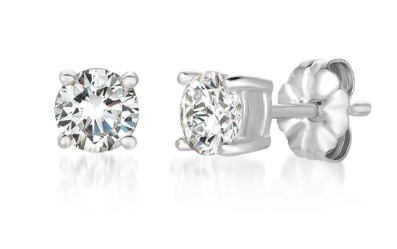 .50ct Brilliant Stud Earrings- Platinum