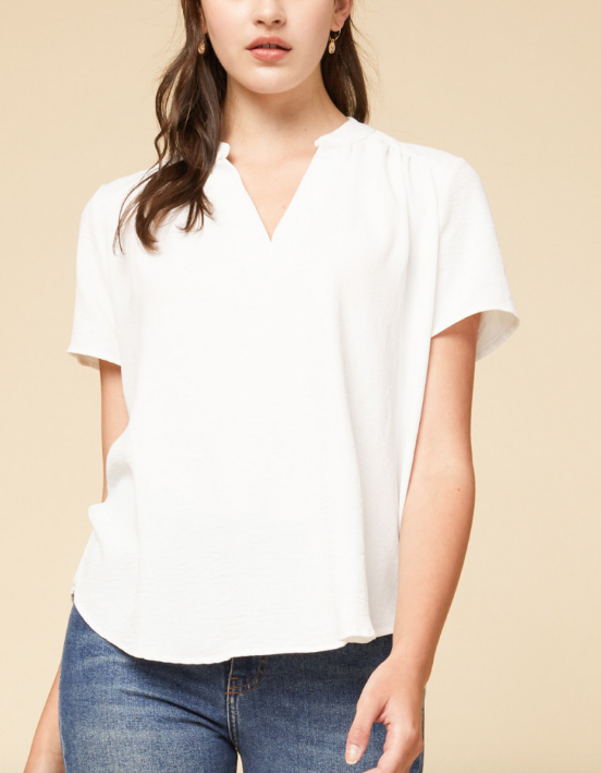 Elley Top- Ivory