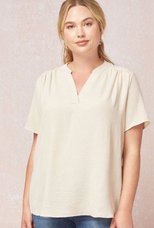Elley Top- Oatmeal