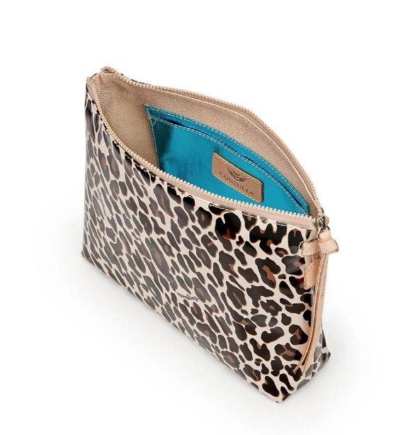 Mona Brown Leopard Downtown Crossbody
