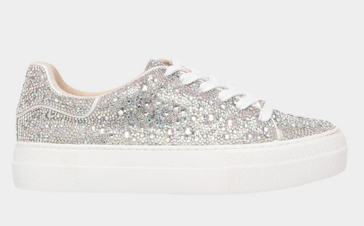 SB SIDNY RHINESTONE SNEAKER - 9.5