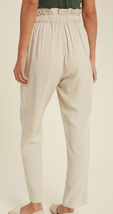 Kelty Drawstring Pant - Taupe - Sm