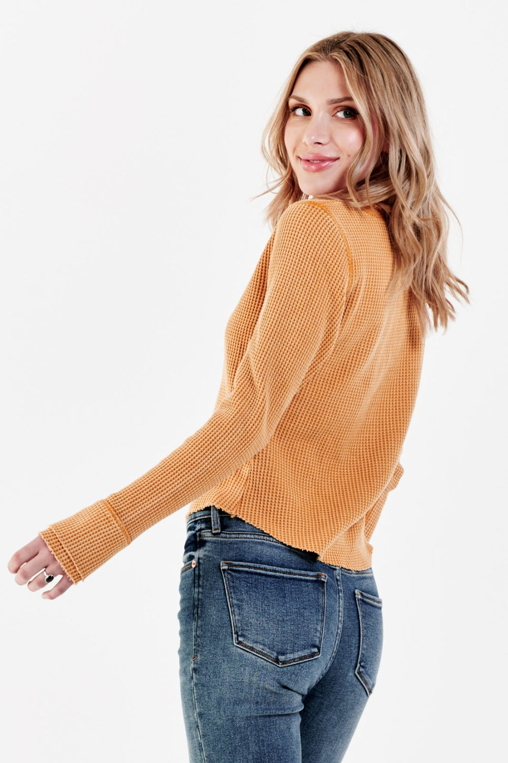 Luna Waffle Top - G.Glow