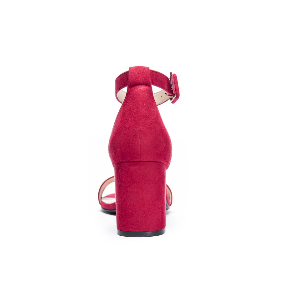 Jody Heel - Ruby Red