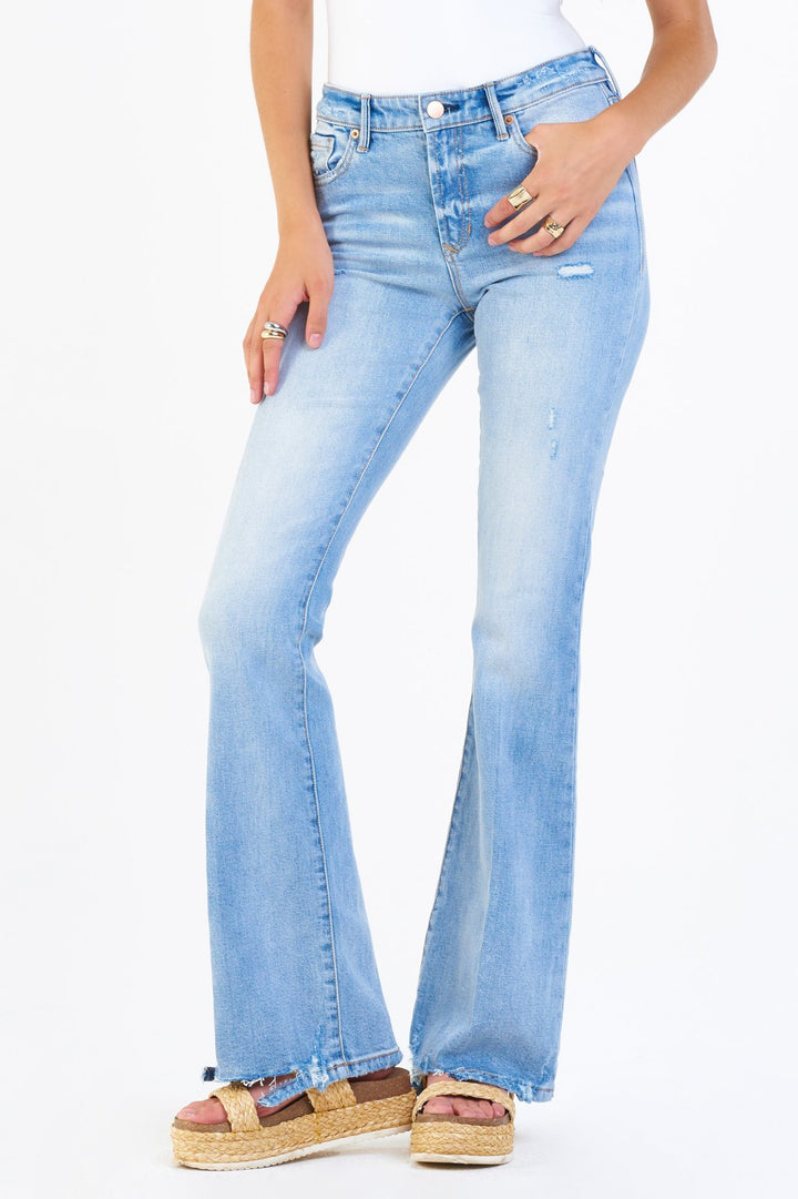 Cliff Rosa Flare HR Jean - 30