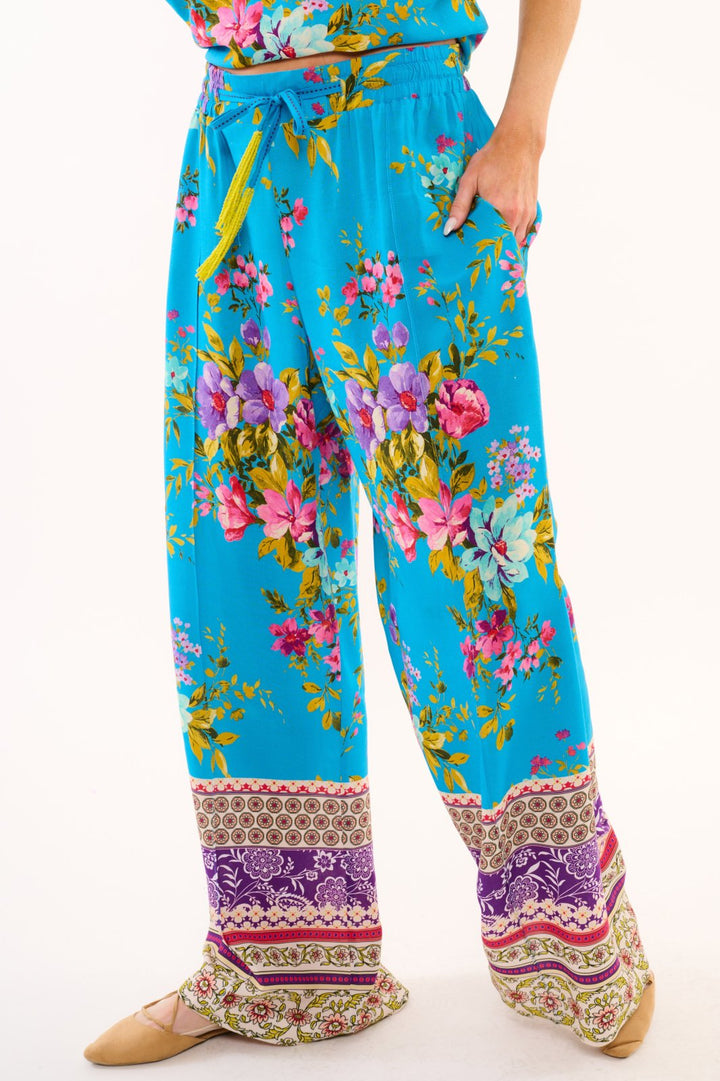 Garden of Eden Pant - Blue - Med