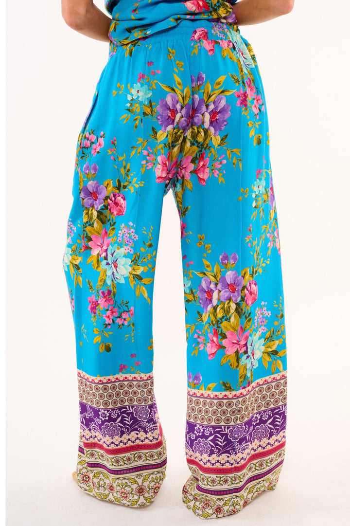 Garden of Eden Pant - Blue - Med