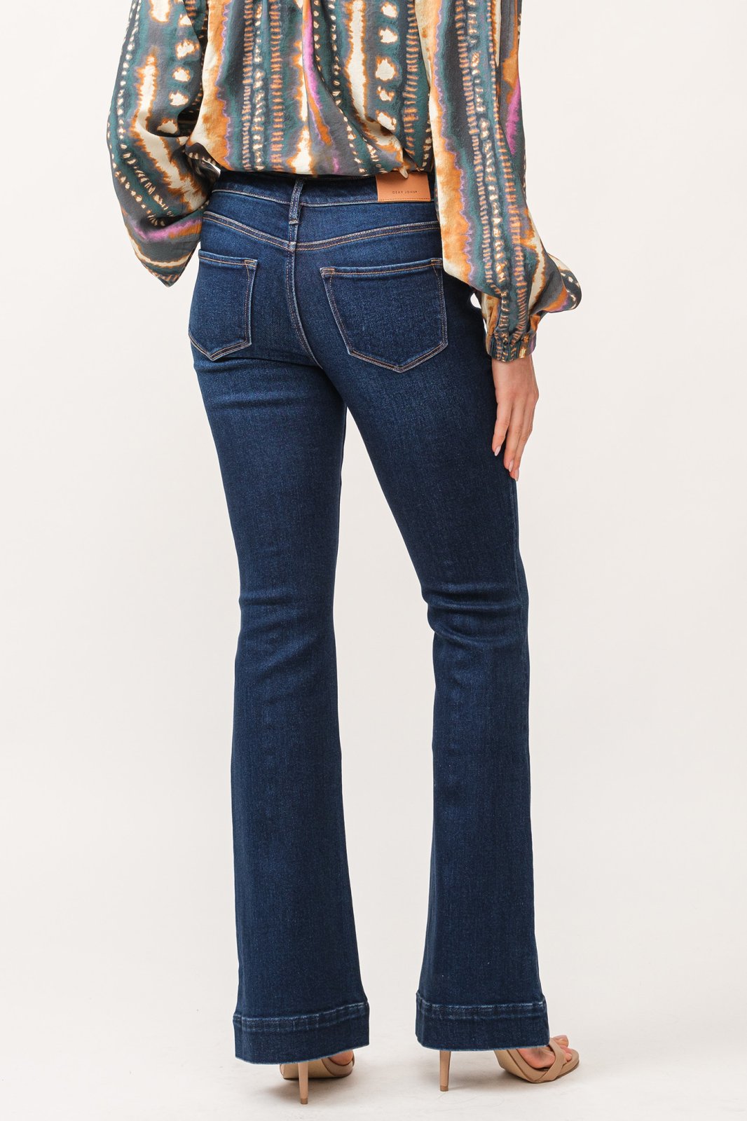 Rosa Flare Jean- Brentwood